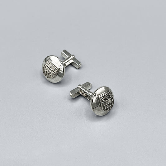 Silberne Qnöpfe Kölle mit Kölner Motiv – massiv gearbeitet, stilvoll und markant