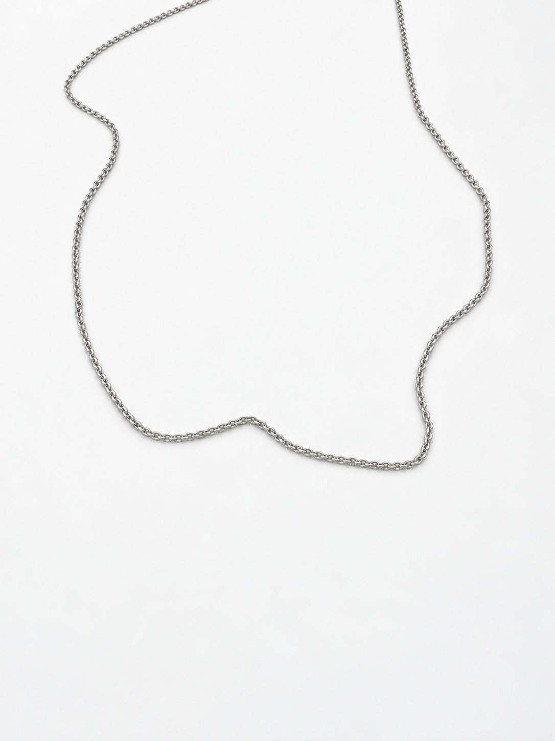 Kugelkette 1,5 mm aus 925 Silber, liegend – passend zu den Lucky Cards, Atelier Q Köln
